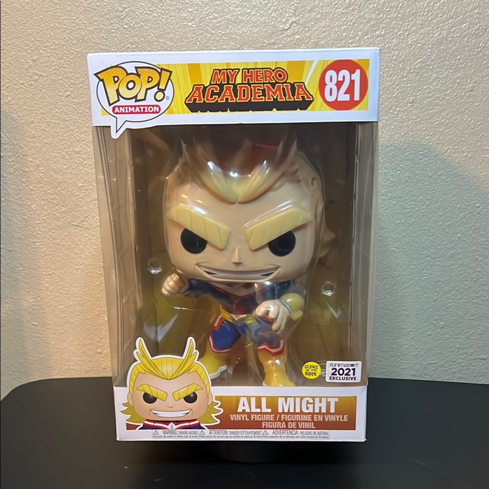 Jumbo 10 inch Funko Pop My Hero Academia All Might Vinyl Figure
